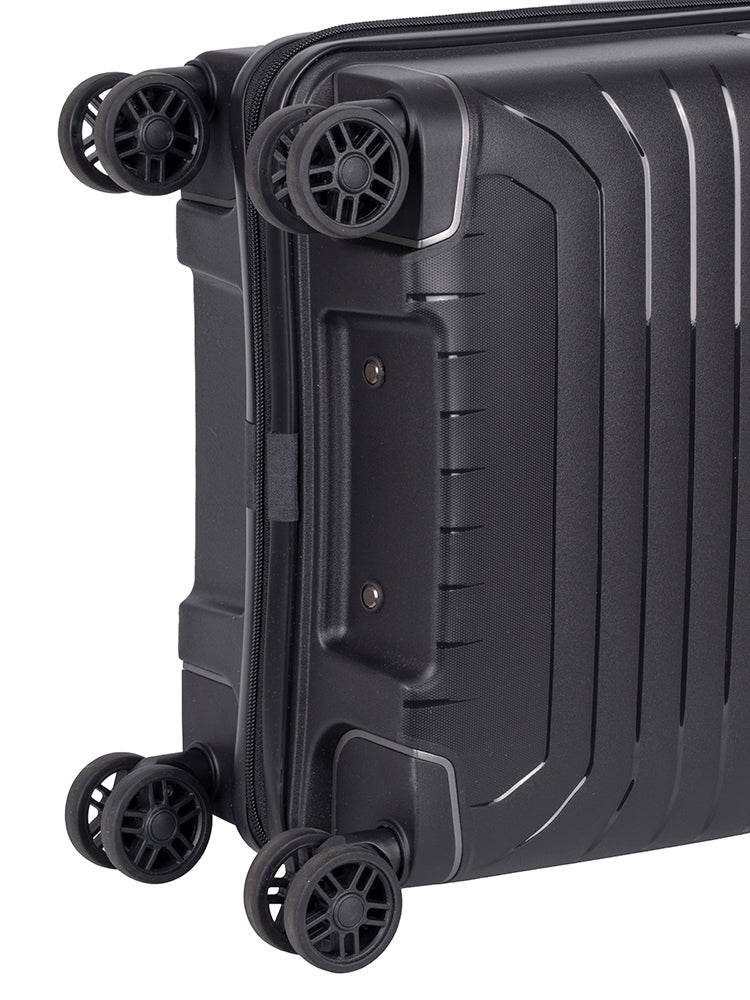 Cellini Guardlite 4 Wheel Carry On Trolley Black