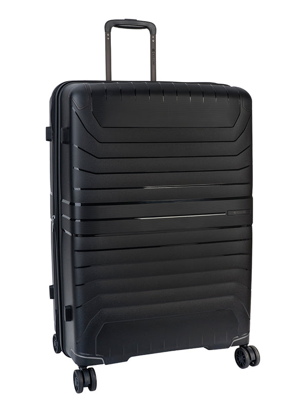 Cellini Guardlite Large 4 Wheel Trolley Case Black