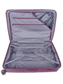 Cellini Guardlite Large 4 Wheel Trolley Case Mauve