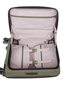 Cellini Ipak 4 Wheel Carry On Trolley Case Army Green