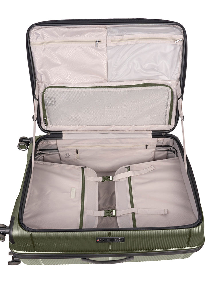 Cellini IPAK 3 Piece Luggage Set – Army Green