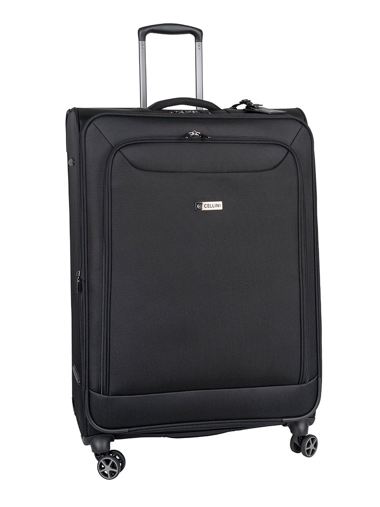 Cellini Megapak Large 4-Wheel Trolley Case Black