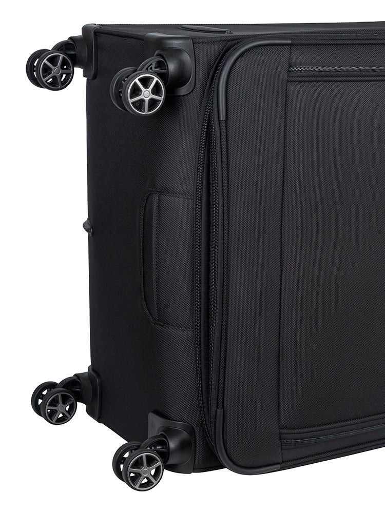 Cellini Megapak Large 4-Wheel Trolley Case Black