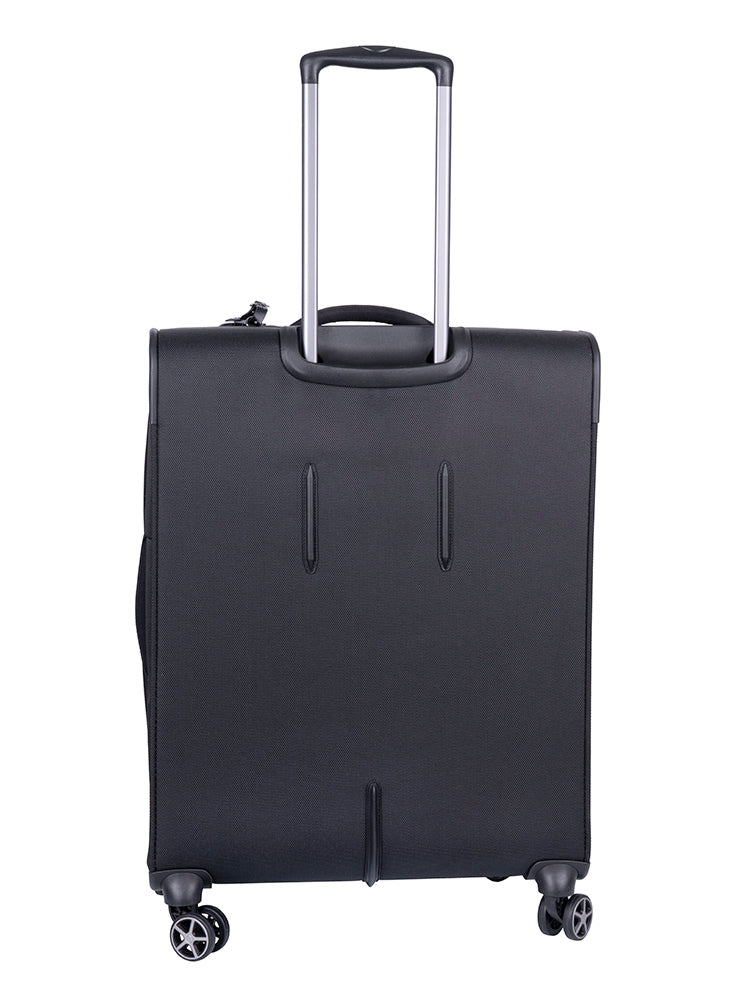 Cellini Megapak Medium 4-Wheel Trolley Case Black