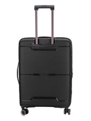 Cellini Ipak Medium 4 Wheel Trolley Case Black