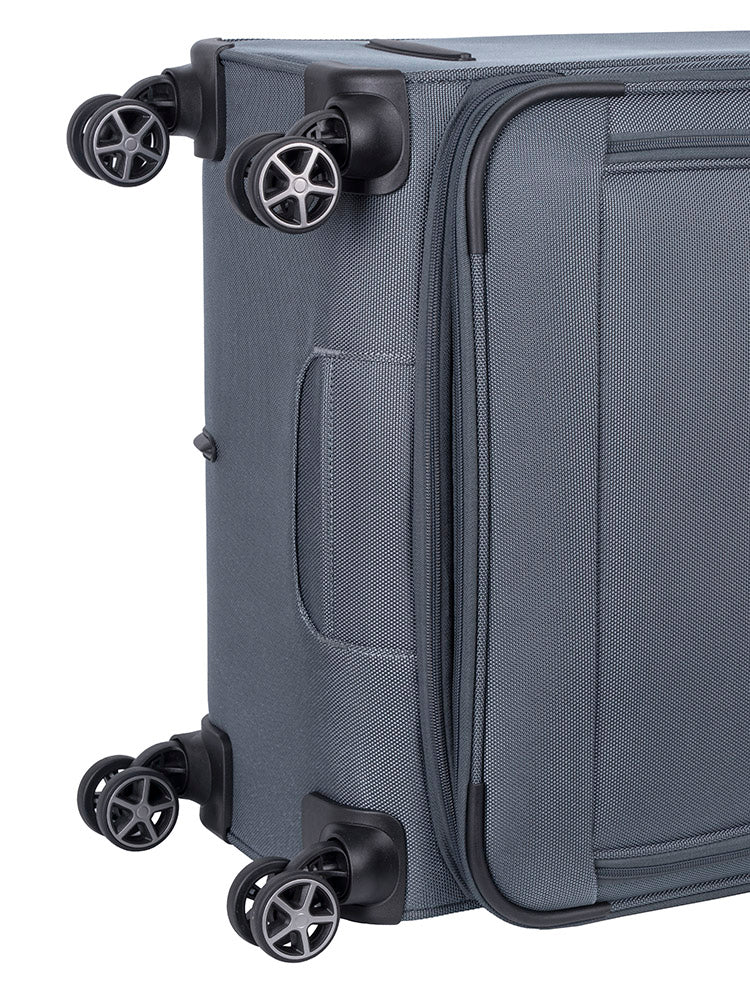 Cellini Megapak Medium 4-Wheel Trolley Case Blue