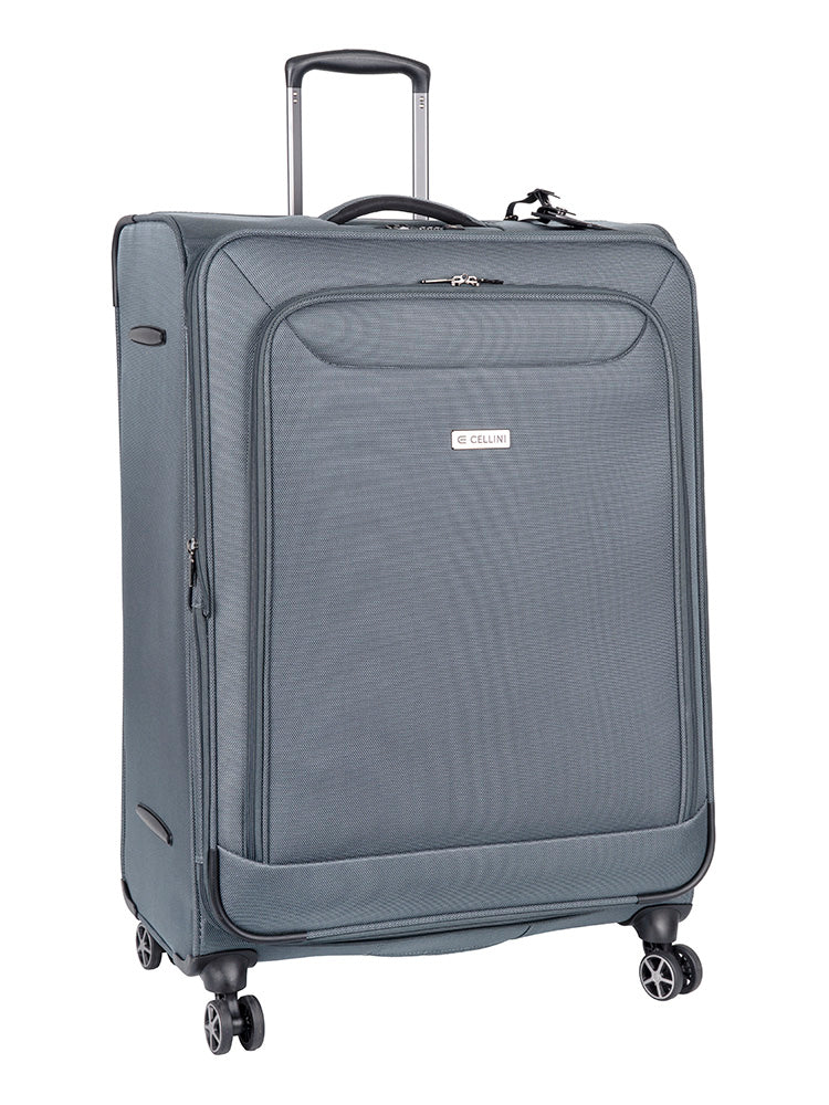 Cellini Megapak Large 4-Wheel Trolley Case Blue