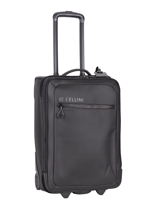 Cellini Nomad Carry-On Trolley Pullman with Oversized All Terrain Wheels Black