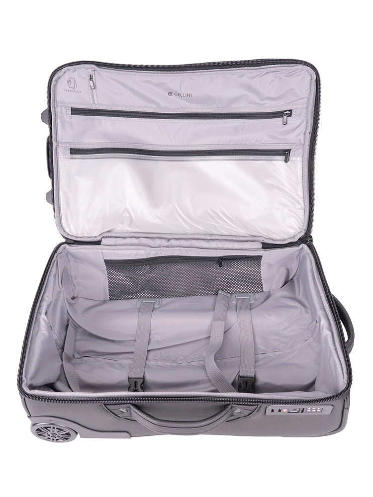 Cellini Nomad Carry-On Trolley Pullman with Oversized All Terrain Wheels Black