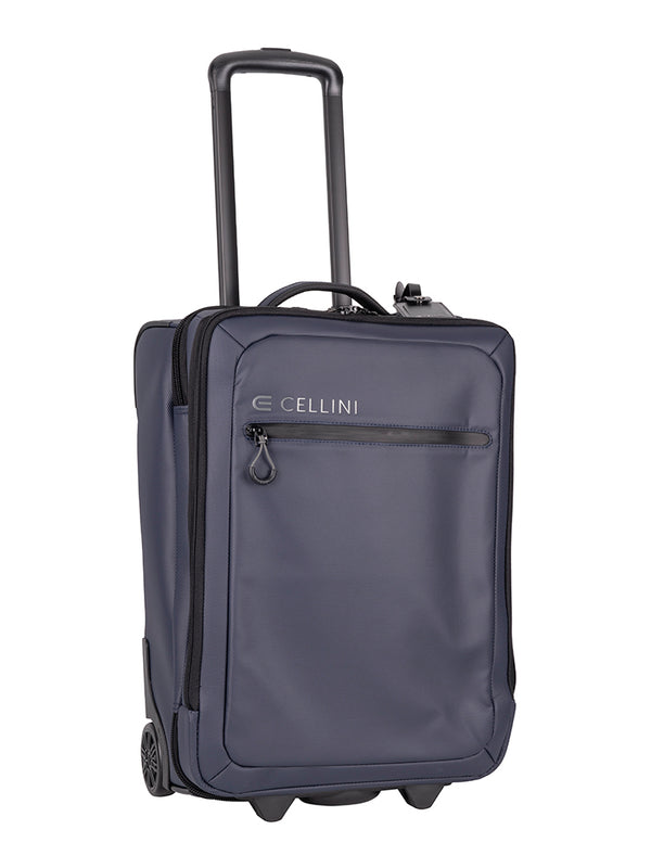 Cellini Nomad Carry-On Trolley Pullman with Oversized All Terrain Wheels Navy
