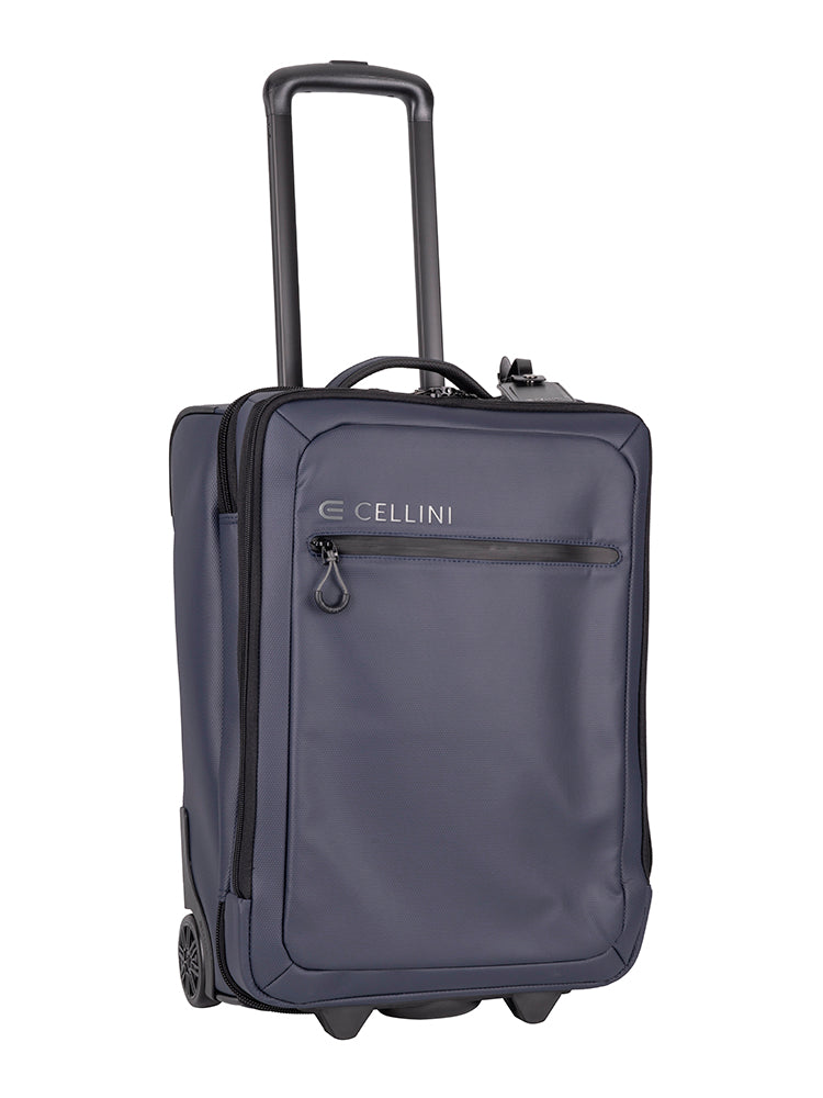 Cellini Nomad Carry-On Trolley Pullman with Oversized All Terrain Wheels Navy
