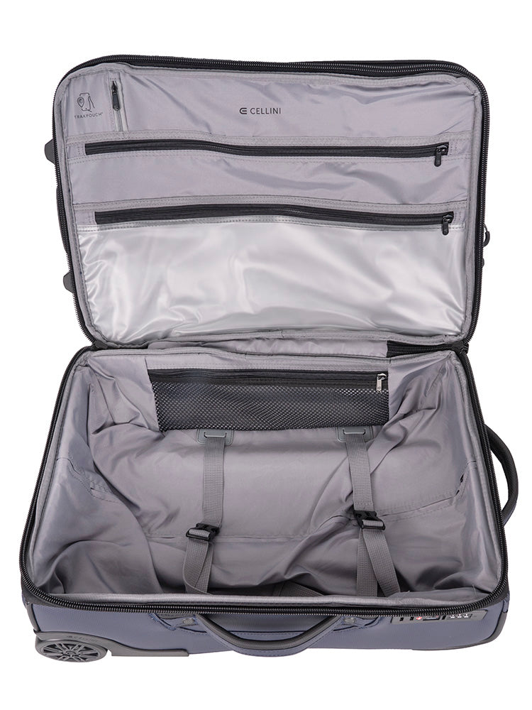 Cellini Nomad Carry-On Trolley Pullman with Oversized All Terrain Wheels Navy