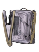 Cellini Nomad Carry-On Trolley Pullman with Oversized All Terrain Wheels Green