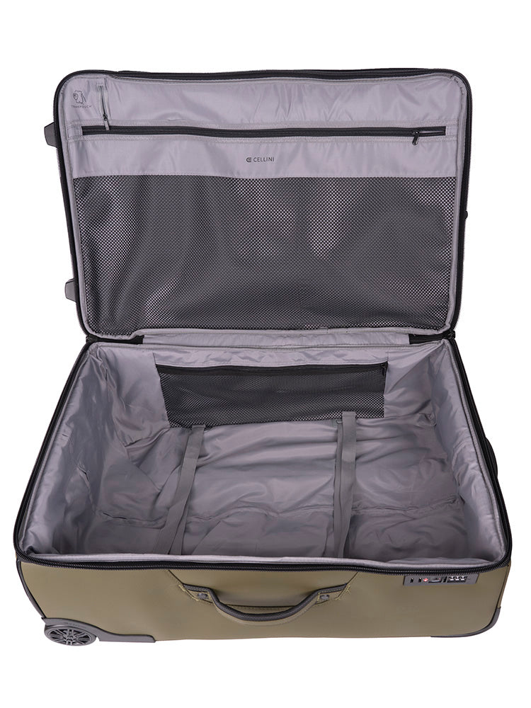 Cellini Nomad Large Trolley Pullman with Oversized All Terrain Wheels Green