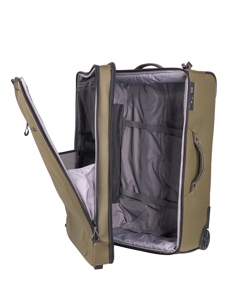 Cellini Nomad Large Trolley Pullman with Oversized All Terrain Wheels Green