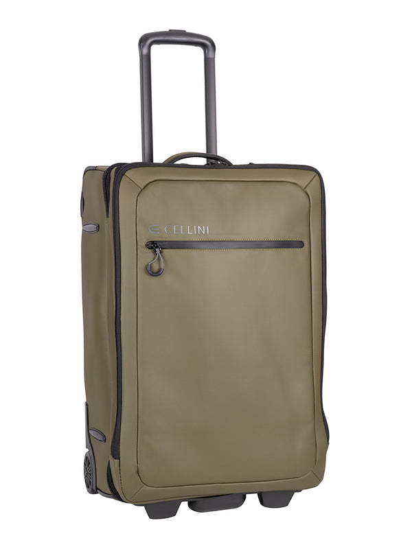 Cellini Nomad Medium Trolley Pullman with Oversized All Terrain Wheels Green