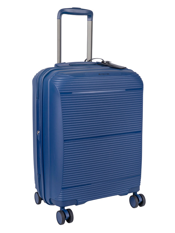 Cellini Qwest 4 Wheel Carry On Trolley Navy