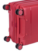Cellini Qwest 4 Wheel Carry On Trolley Red