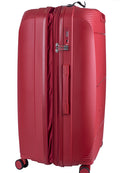 Cellini Qwest Large 4 Wheel Trolley Case Red