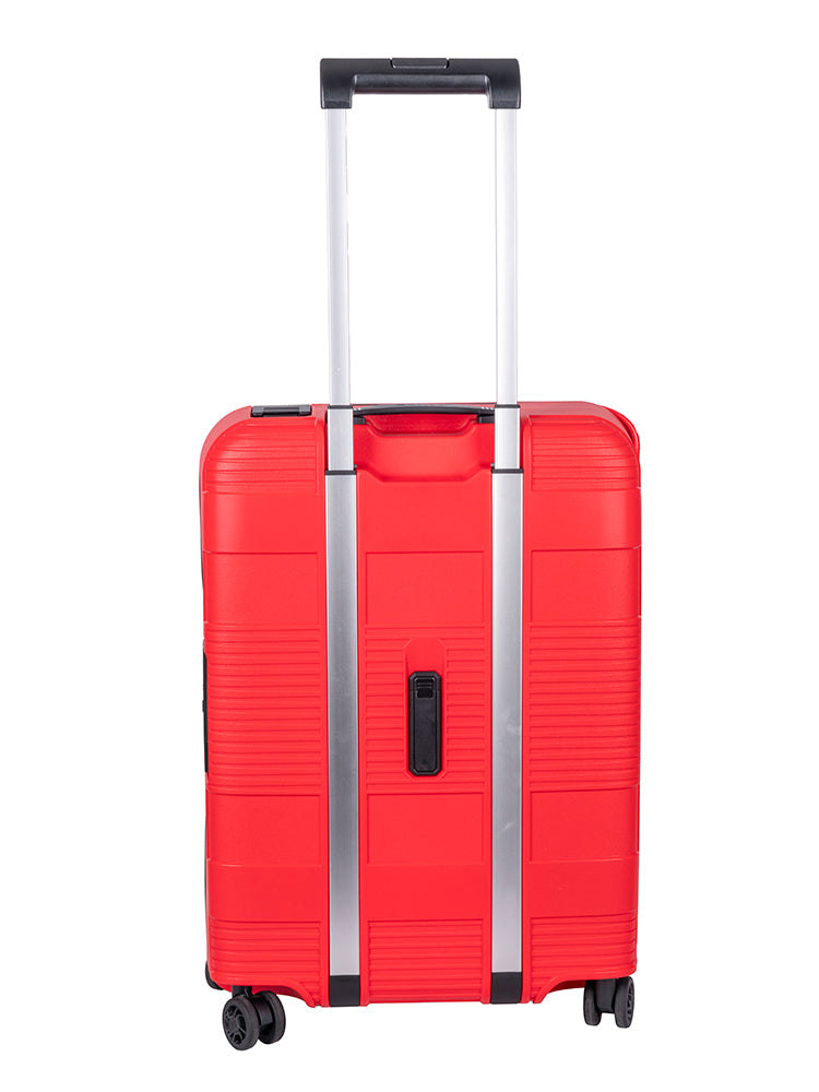 Cellini Safetech 4 Wheel 55cm Carry On Trolley Red