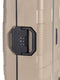 Cellini Safetech Medium 65cm 4 Wheel Trolley Case Rock Brown