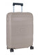 Cellini Safetech 4 Wheel 55cm Carry On Trolley Rock Brown