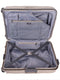 Cellini Safetech 4 Wheel 55cm Carry On Trolley Rock Brown