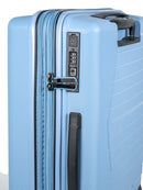 Cellini Starlite Medium 65cm 4 Wheel Trolley Case Chambray Blue