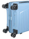 Cellini Starlite Medium 65cm 4 Wheel Trolley Case Chambray Blue