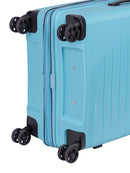 Cellini Starlite Large 75cm 4 Wheel Trolley Case Blue