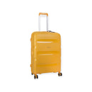 Cellini Cruze Medium 65cm 4 Wheel Trolley Case Yellow