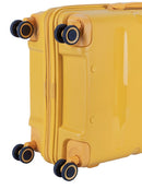 Cellini Cruze Medium 65cm 4 Wheel Trolley Case Yellow