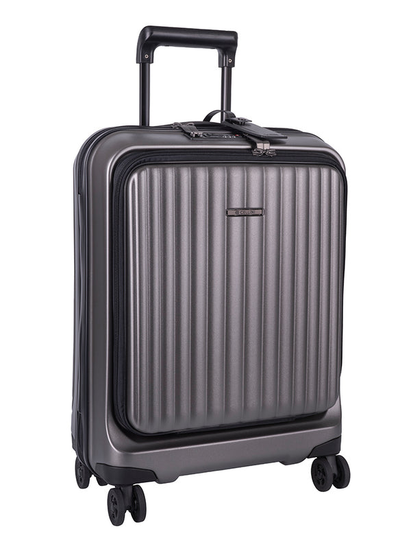 Cellini Tri Pak 4 Wheel Carry On Trolley Champagne Includes 1 Large Packing Cube