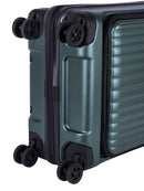 Cellini Tri Pak 4 Wheel Carry On Trolley Green Includes 1 Large Packing Cube