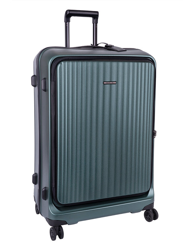 Cellini Tri Pak Large 4 Wheel Trolley Case Green Includes 2 Large Packing Cube