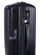 Cellini Tri Pak Medium 4 Wheel Trolley Case Black Includes 1 Lrg & 1 Med Packing Cube