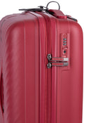 Cellini Xpedition 4 Wheel Carry On Trunk Red