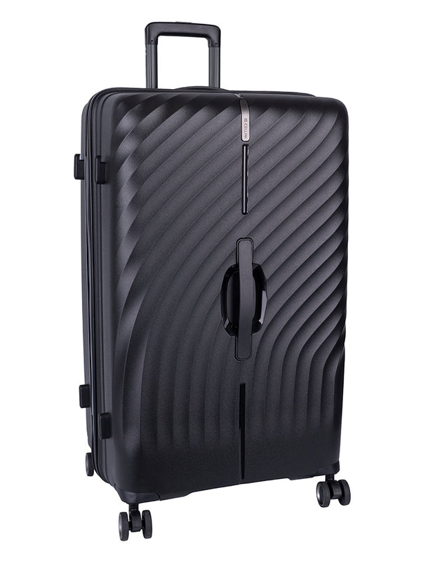 Cellini Xpedition Large Volume 4 Wheel Trolley Trunk Black