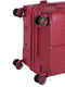 Cellini Xpedition Medium 4 Wheel Trolley Trunk Red