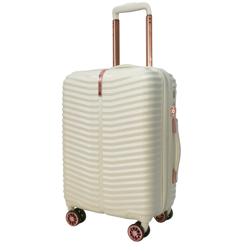 Evolution Kirstenbosch 4PC Spinner Luggage set Cream