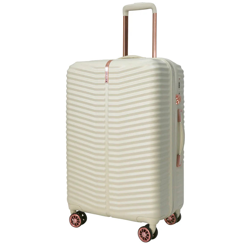 Evolution Kirstenbosch 4PC Spinner Luggage set Cream