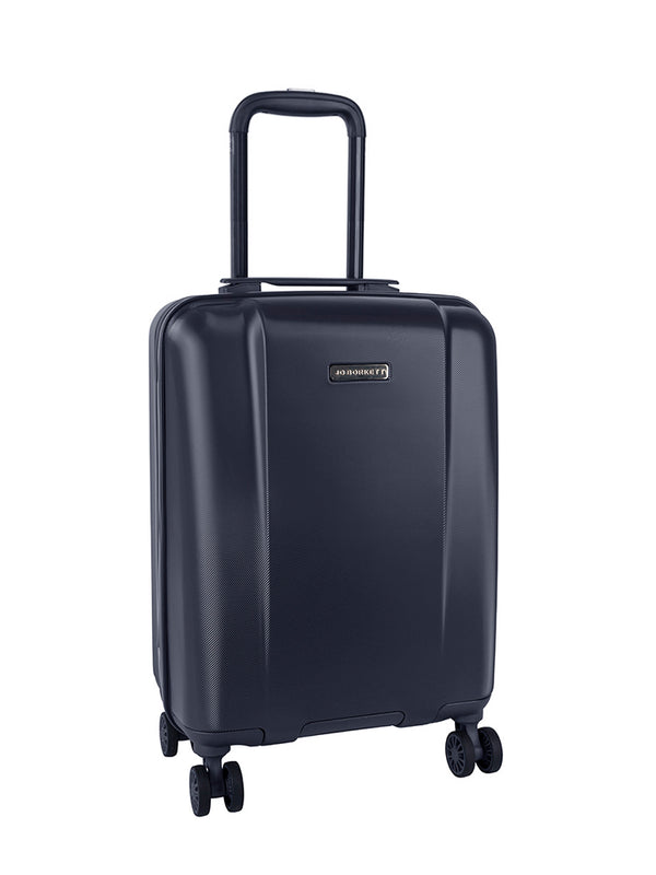 Jo Borkett Nouveau 4 Wheel Carry On Trolley Dark Slate