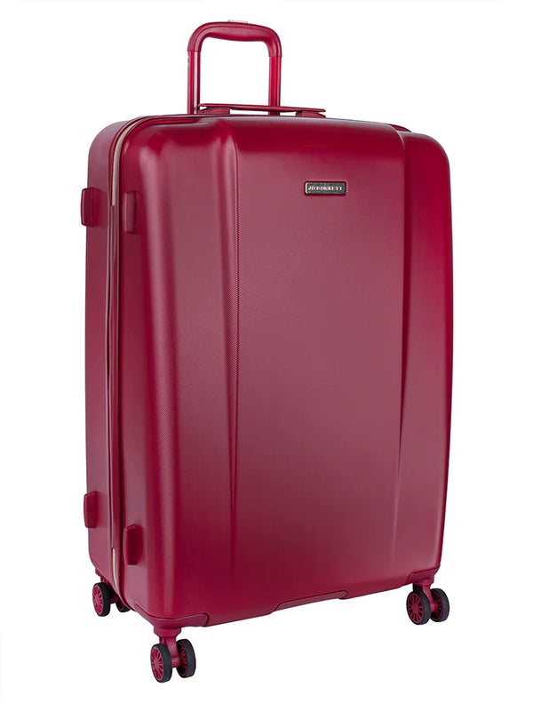 Jo Borkett  Nouveau 75cm Large Trolley Case Twilight Merlot