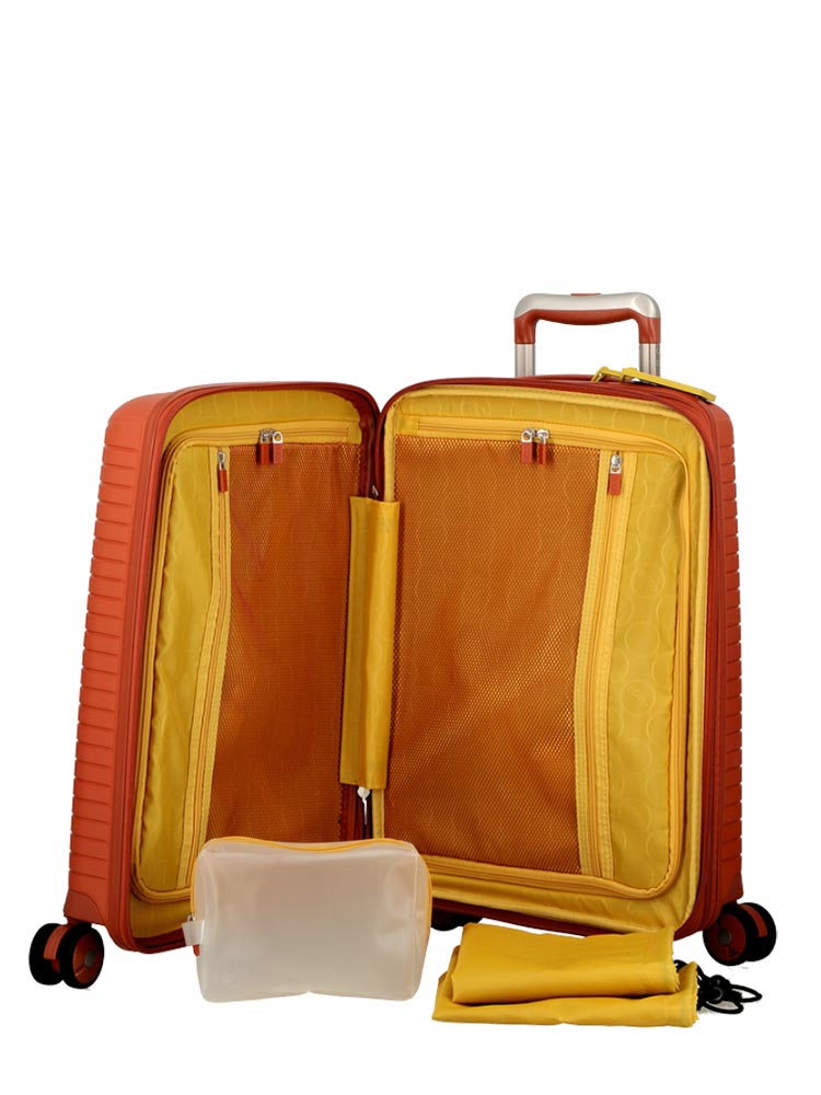 Jump Evae Large 4 Wheel Trolley Case Terracotta