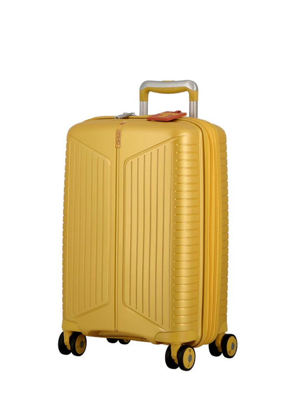 Jump Evae 4 Wheel Carry On Trolley Yellow