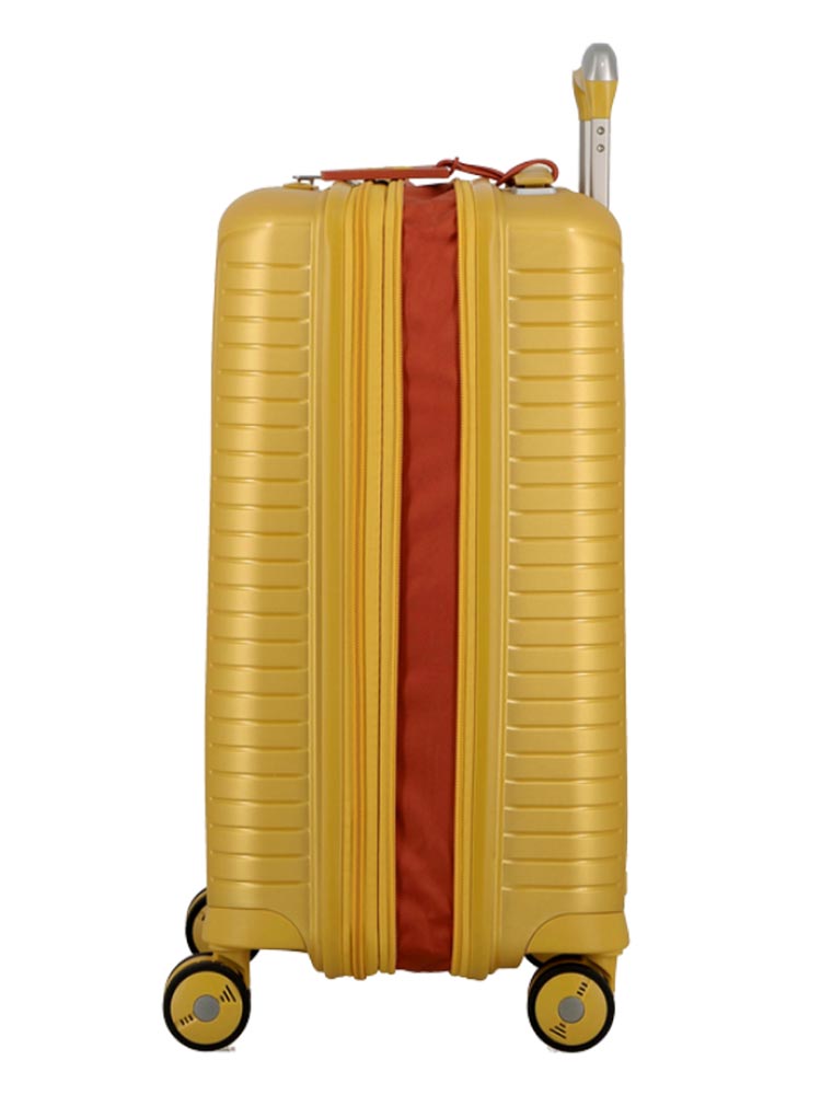Jump Evae 4 Wheel Carry On Trolley Yellow