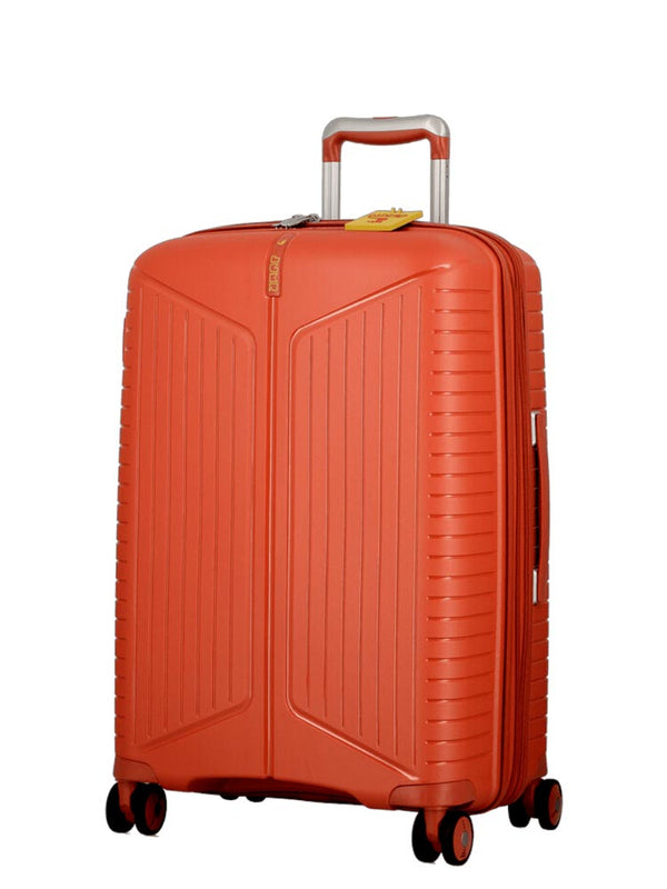 Jump Evae Medium 4 Wheel Trolley Case Terracotta