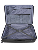 Cellini Flexilite Large 4 Wheel Trolley Case Black