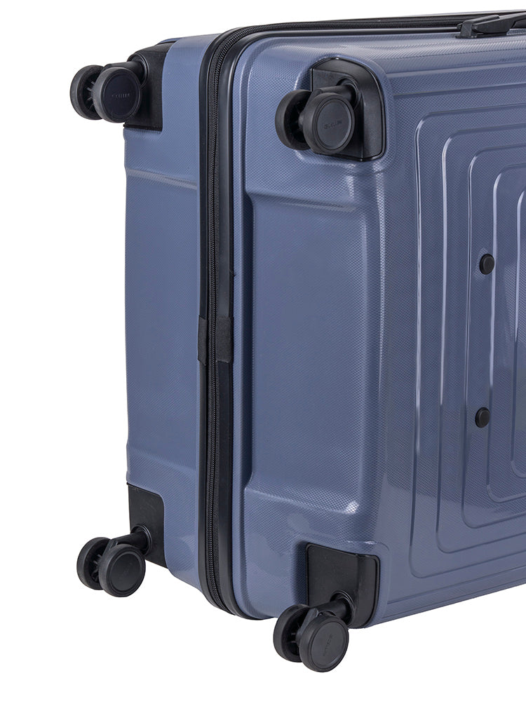 Cellini Flexilite Large 4 Wheel Trolley Case Blue