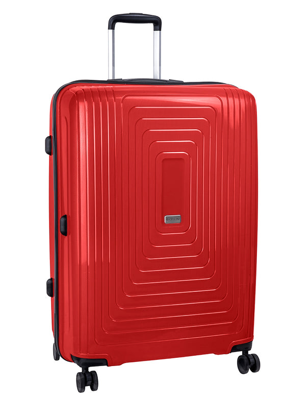 Cellini Flexilite Large 4 Wheel Trolley Case Red